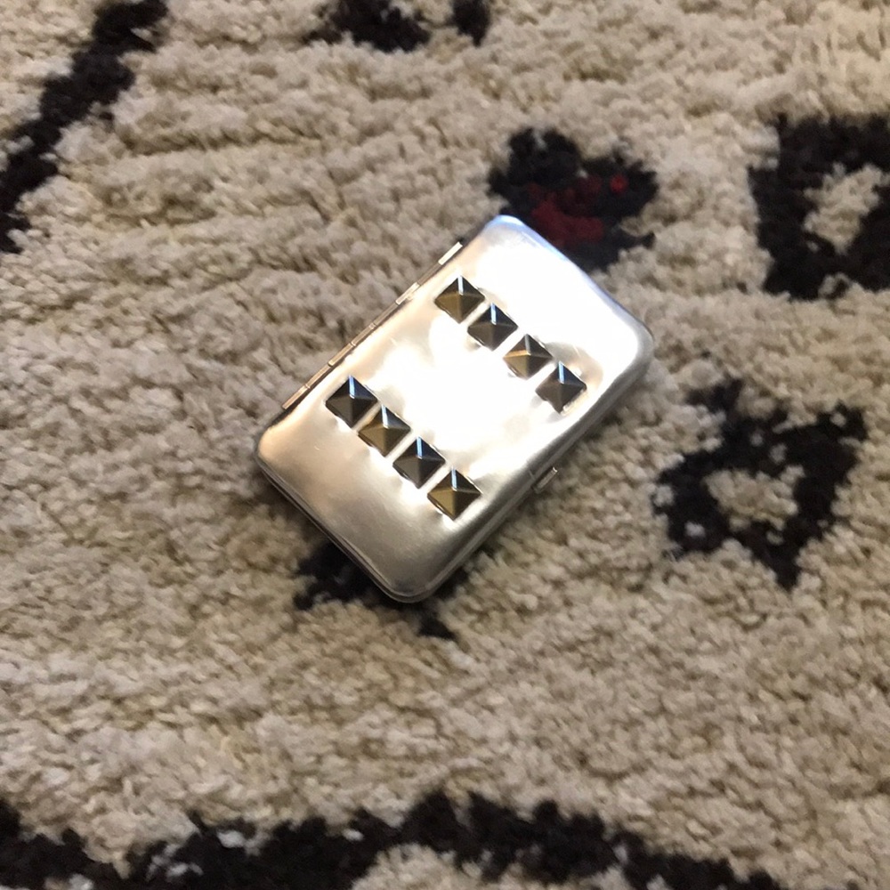 Marc by Marc Jacobs silver card case